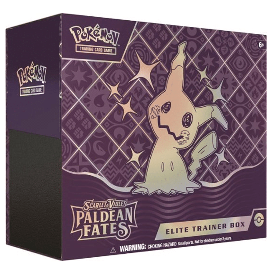 Pokémon Scarlet & Violet Paldean Fates Elite Trainer Box