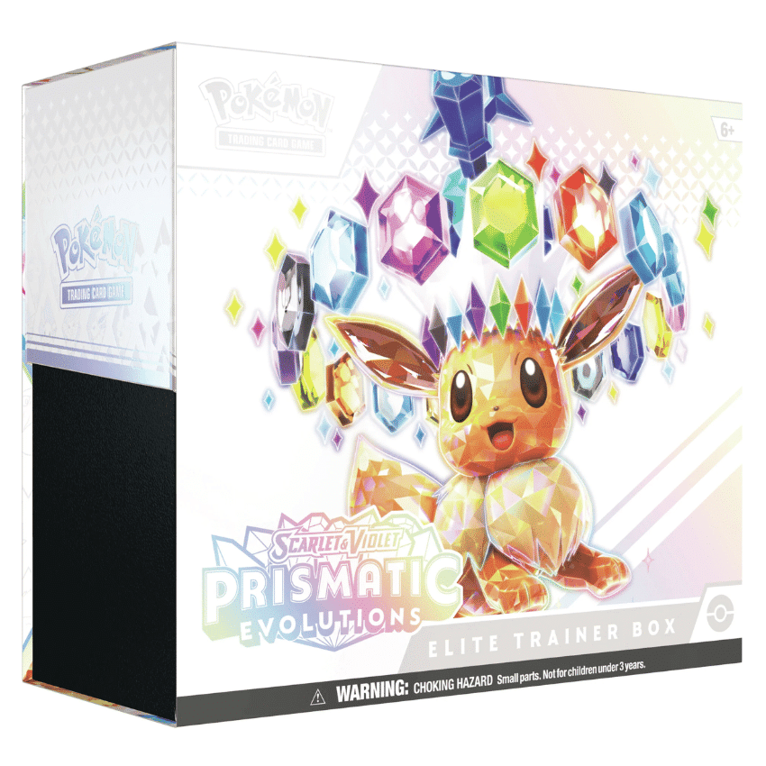 Pokémon Scarlet & Violet Prismatic Evolutions Elite Trainer Box
